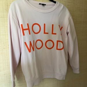 J. Crew Women's Light Pink Crew Neck Sweater